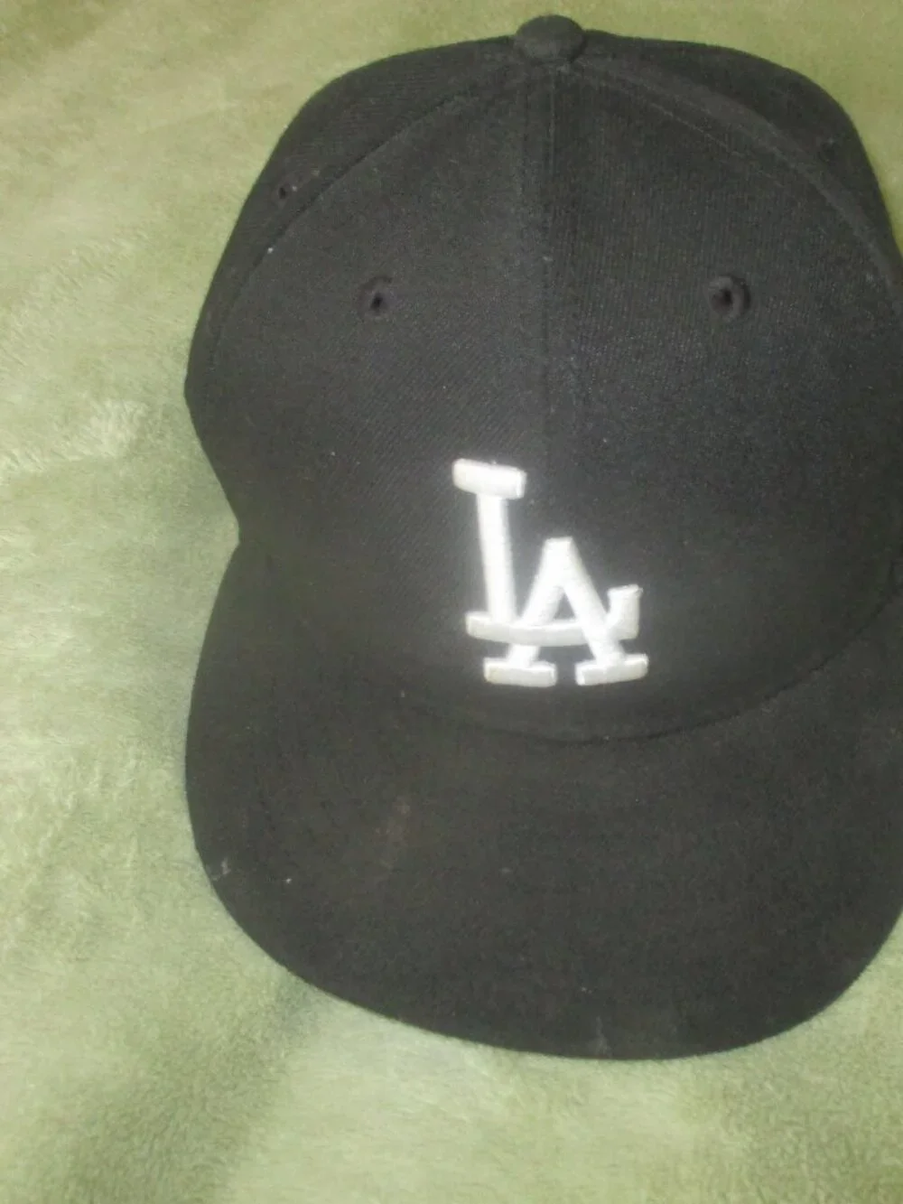 2 DODGERS NEW ERA 59FIFTY Fitted BB Hats Sz. 7